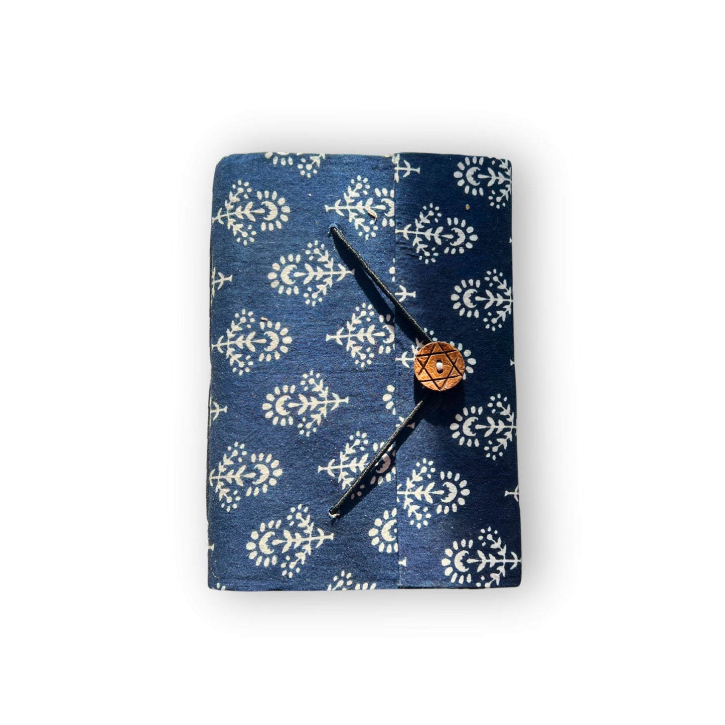 Handcrafted Recycled Paper Journal A5 - Midnight Blue