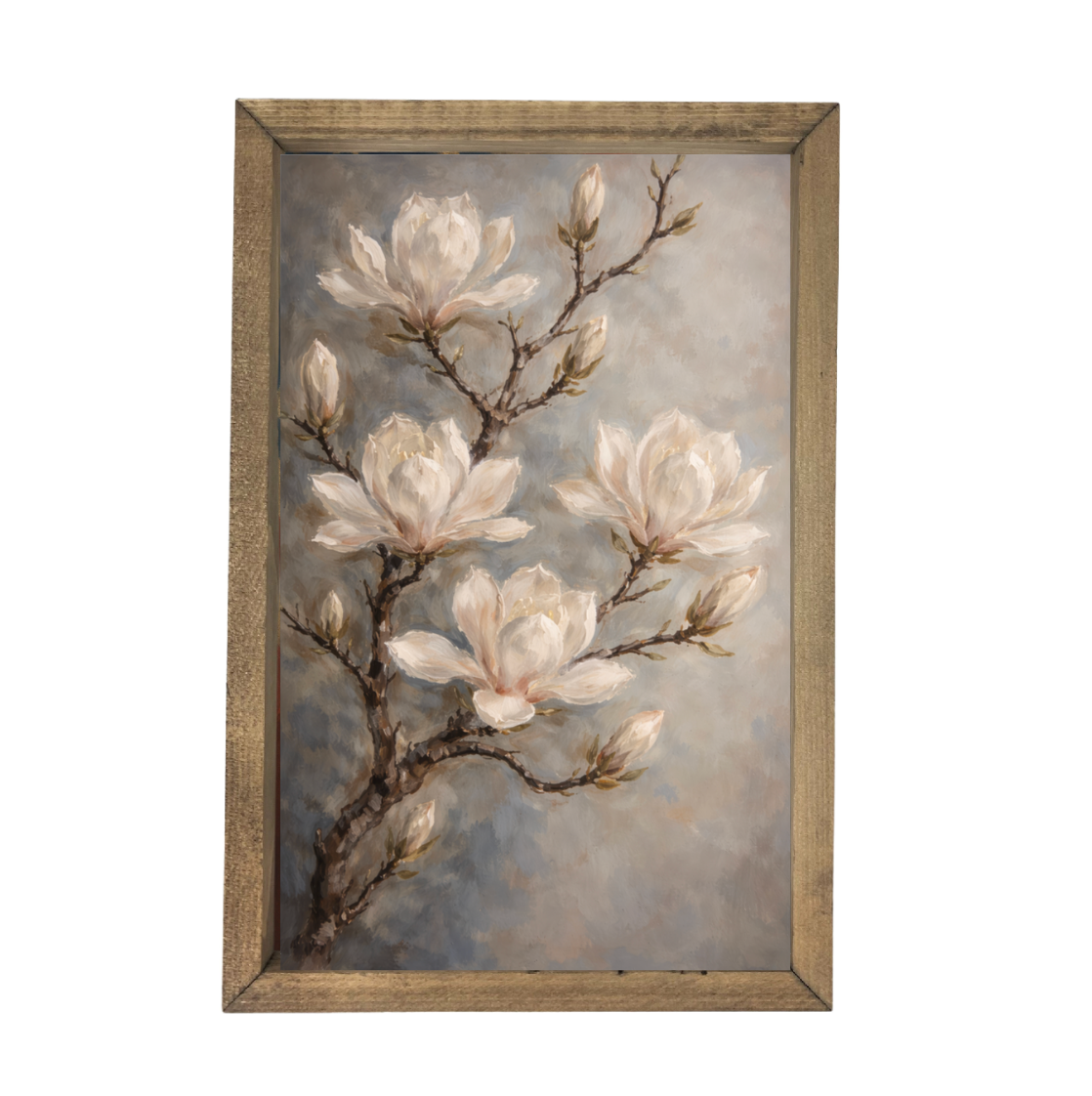 Magnolia Bloom Framed Art