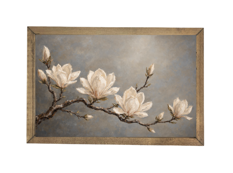 Magnolia Grace Framed Art