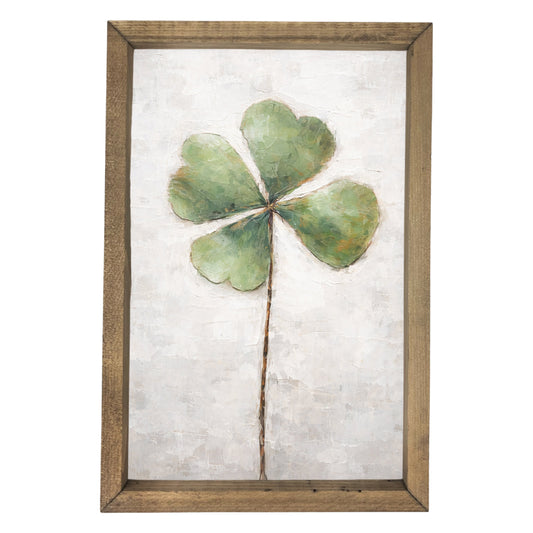 Minimal Clover Framed Art