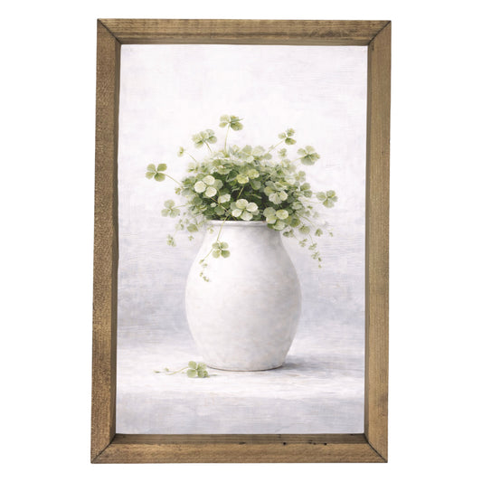 Clover Still Life Framed Art