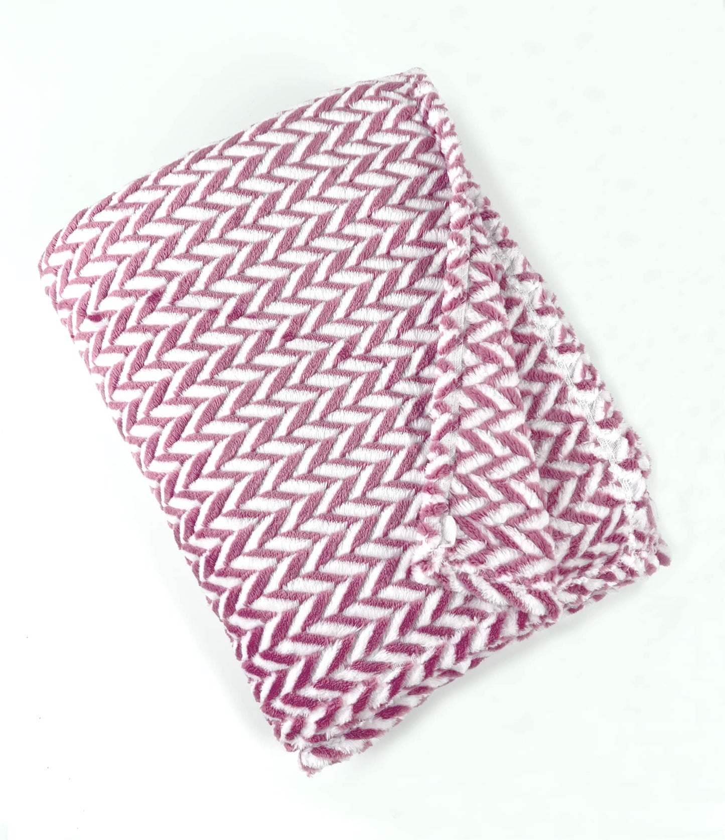 Fennco Styles Braided Design Plush Extra Warm and Soft Throw Blanket 59" W x 79" L - Grey Woven Flannel Fleece Large Blanket for Couch, Bedroom, Living Room Décor