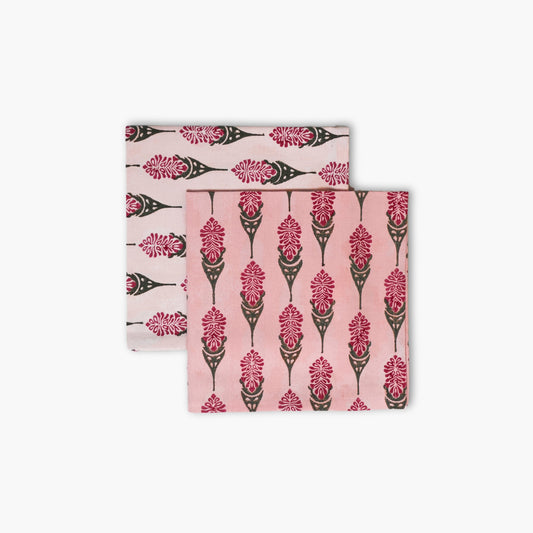Bahaar Table Napkin - Pink Set of 2