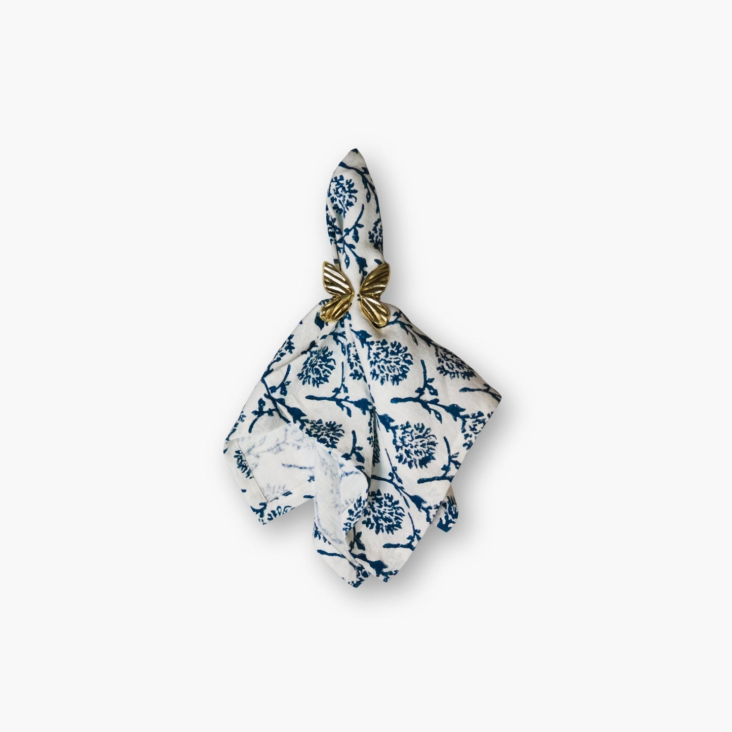 Nikhar Table Napkins - Azure Blue Set of 2