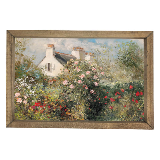 Summer Cottage Framed Art